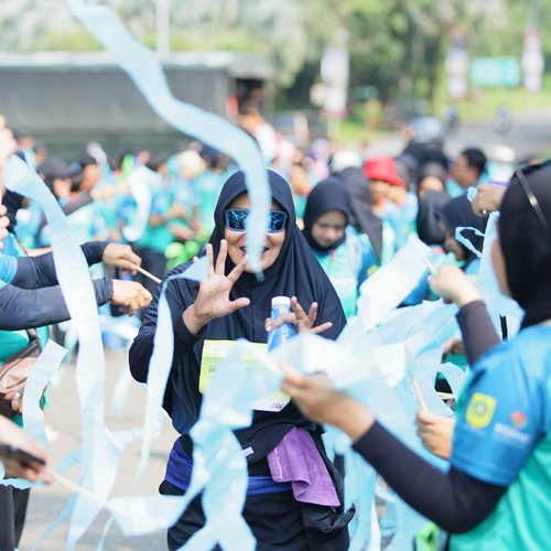 Race photo from BOGORUN 2026