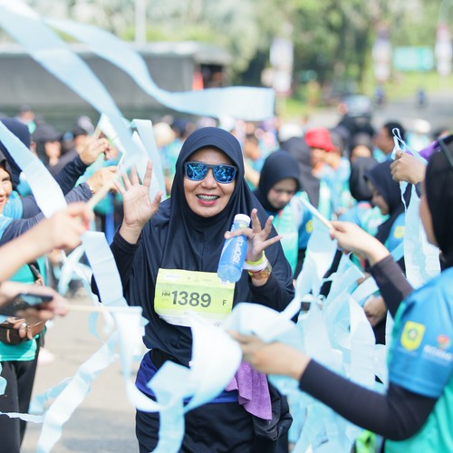 Race photo from BOGORUN 2026