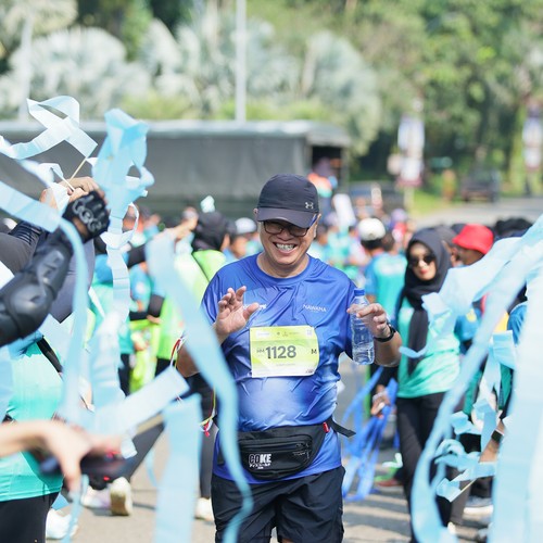 Race photo from BOGORUN 2026