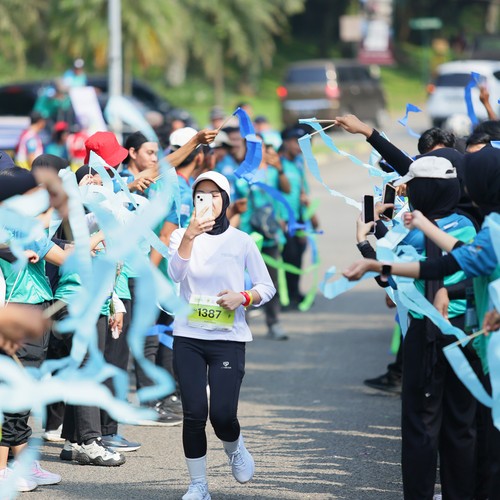 Race photo from BOGORUN 2026