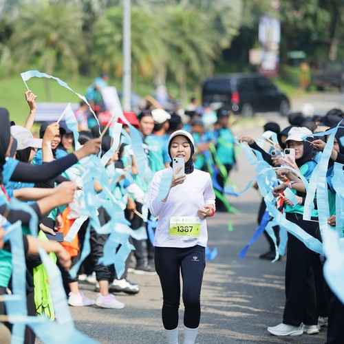 Race photo from BOGORUN 2026