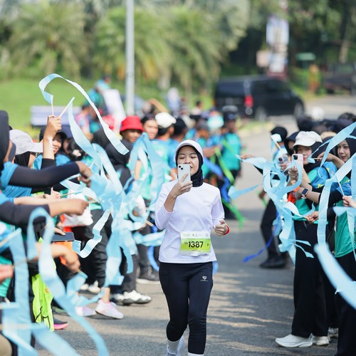 Race photo from BOGORUN 2026