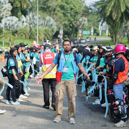 Race photo from BOGORUN 2026