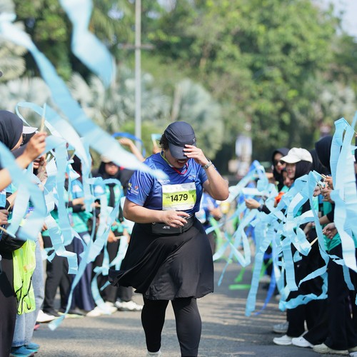 Race photo from BOGORUN 2026