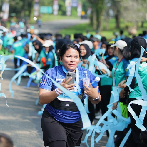 Race photo from BOGORUN 2026