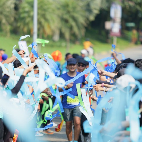 Race photo from BOGORUN 2026