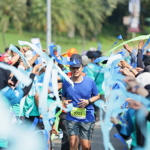 Race photo from BOGORUN 2026