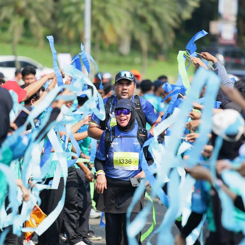 Race photo from BOGORUN 2026