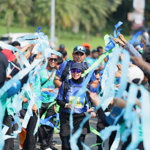 Race photo from BOGORUN 2026