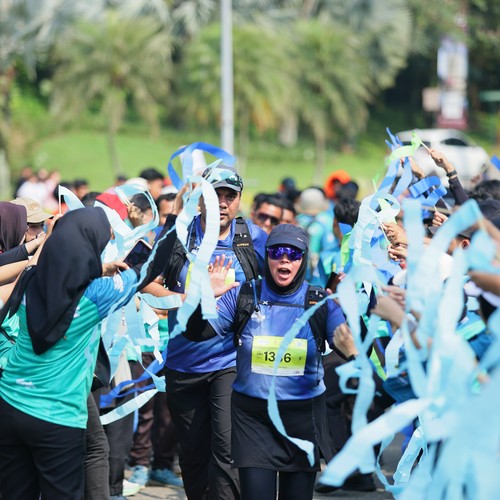 Race photo from BOGORUN 2026