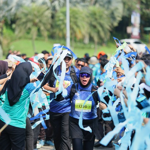 Race photo from BOGORUN 2026