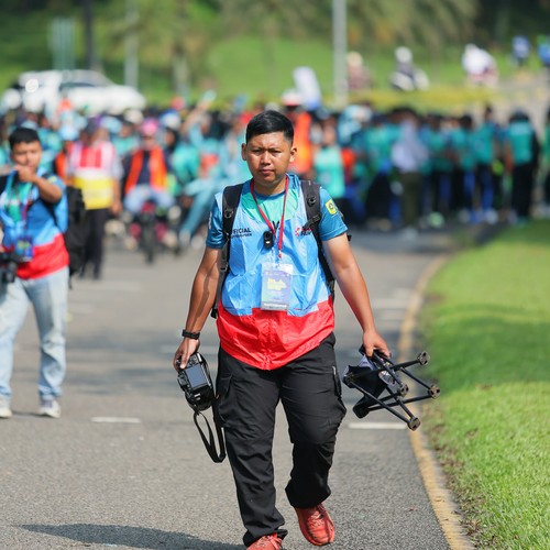 Race photo from BOGORUN 2026