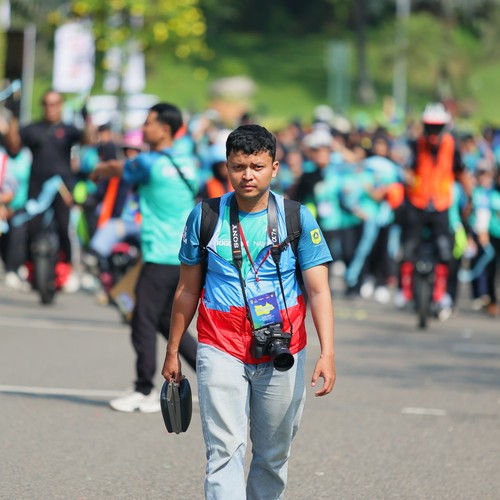 Race photo from BOGORUN 2026