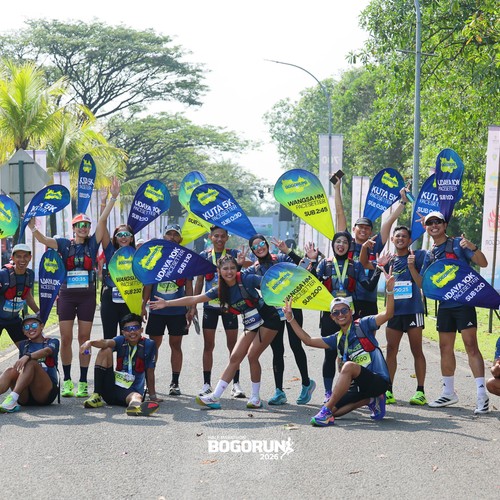 Race photo from BOGORUN 2026