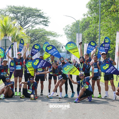 Race photo from BOGORUN 2026