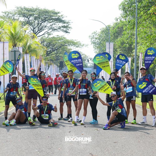 Race photo from BOGORUN 2026