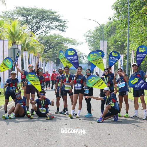 Race photo from BOGORUN 2026