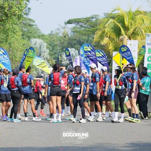 Race photo from BOGORUN 2026