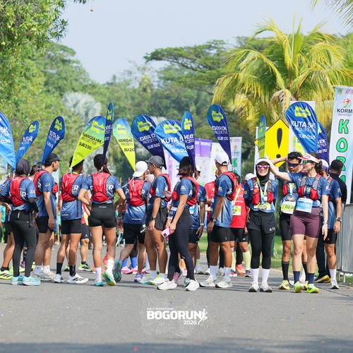 Race photo from BOGORUN 2026