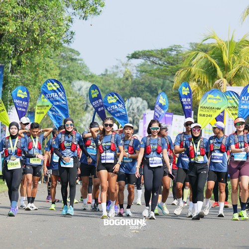 Race photo from BOGORUN 2026