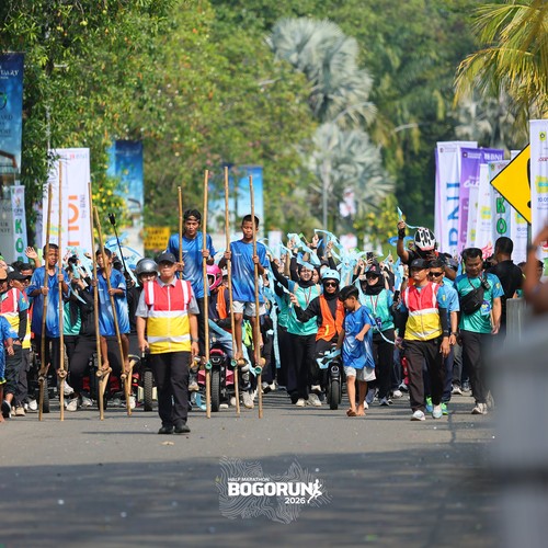 Race photo from BOGORUN 2026