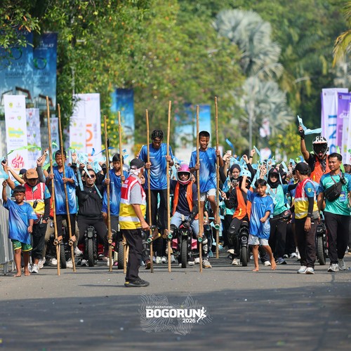 Race photo from BOGORUN 2026