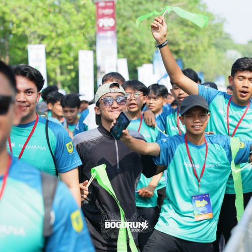 Race photo from BOGORUN 2026