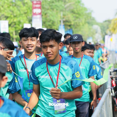 Race photo from BOGORUN 2026