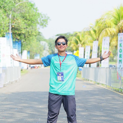 Race photo from BOGORUN 2026