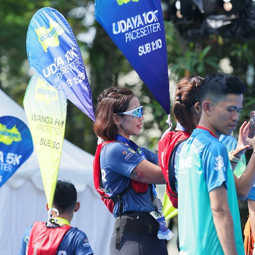 Race photo from BOGORUN 2026
