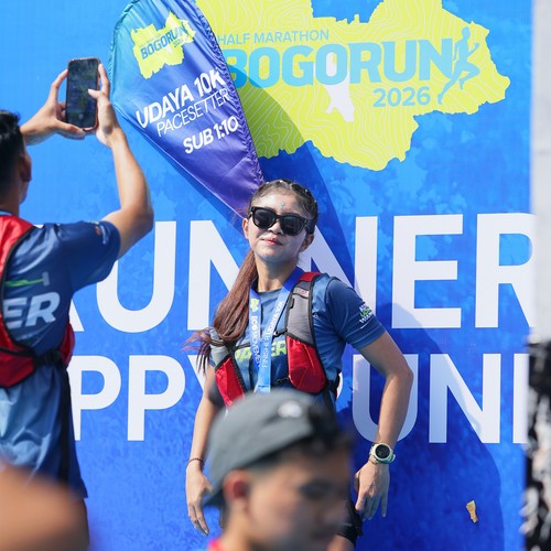 Race photo from BOGORUN 2026