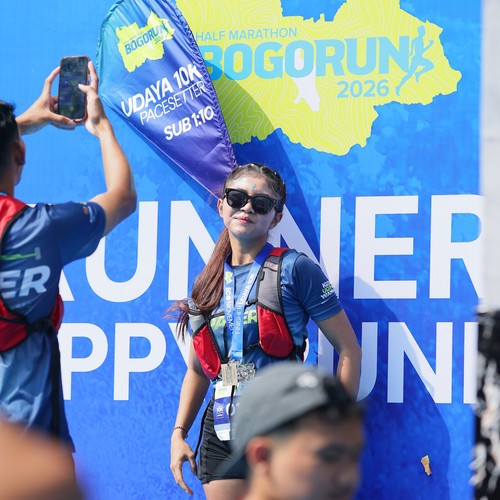 Race photo from BOGORUN 2026