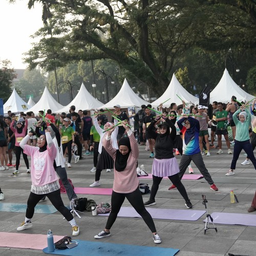 Race photo from Yumaju Berlebarun Besama ASICS