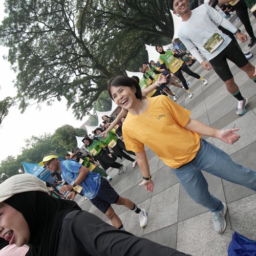 Race photo from Yumaju Berlebarun Besama ASICS