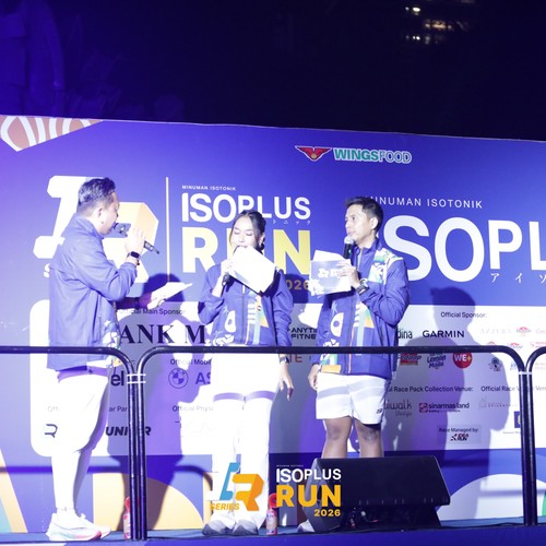 Race photo from ISOPLUS RUN 2026 - JAKARTA