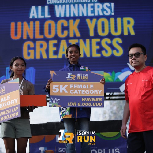 Race photo from ISOPLUS RUN 2026 - JAKARTA