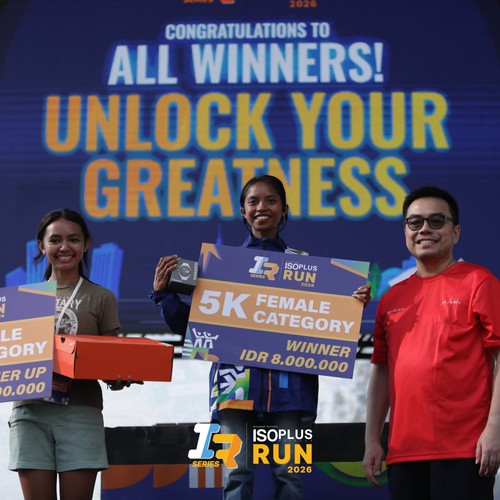 Race photo from ISOPLUS RUN 2026 - JAKARTA