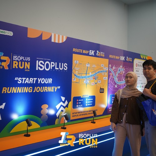 Race photo from ISOPLUS RUN 2026 - JAKARTA