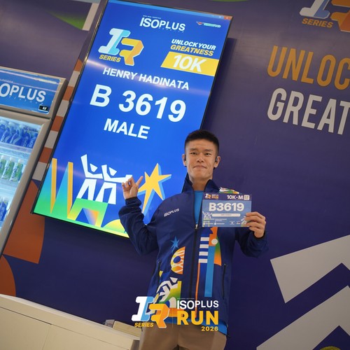 Race photo from ISOPLUS RUN 2026 - JAKARTA