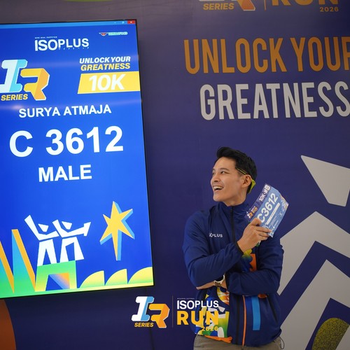 Race photo from ISOPLUS RUN 2026 - JAKARTA