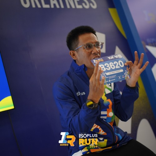 Race photo from ISOPLUS RUN 2026 - JAKARTA