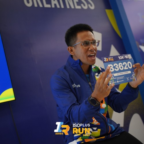 Race photo from ISOPLUS RUN 2026 - JAKARTA