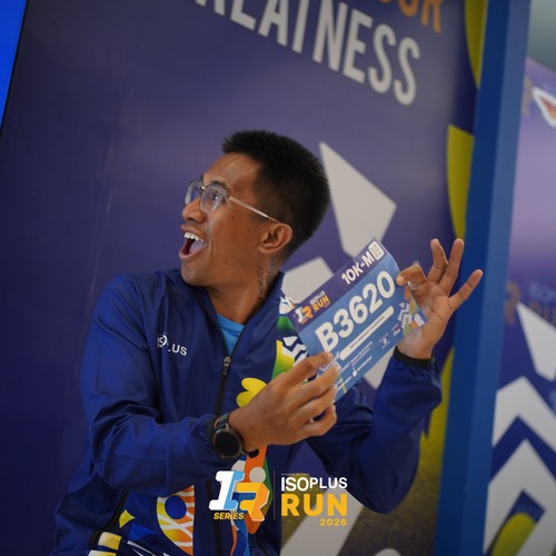 Race photo from ISOPLUS RUN 2026 - JAKARTA