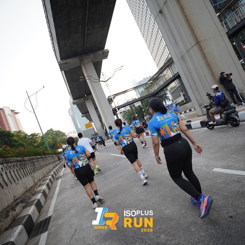 Race photo from ISOPLUS RUN 2026 - JAKARTA