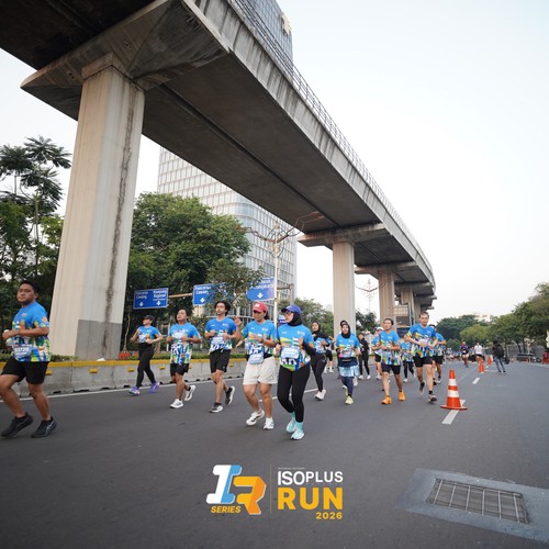 Race photo from ISOPLUS RUN 2026 - JAKARTA