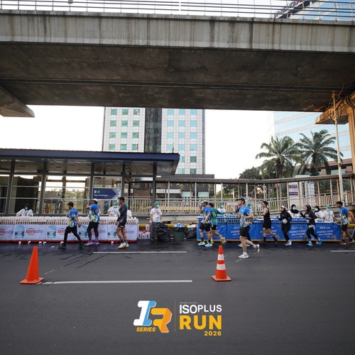 Race photo from ISOPLUS RUN 2026 - JAKARTA