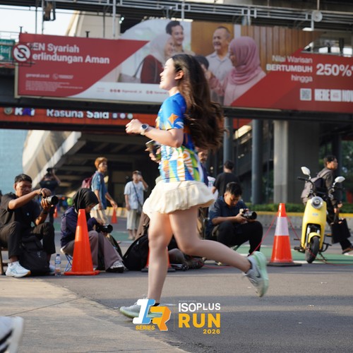 Race photo from ISOPLUS RUN 2026 - JAKARTA