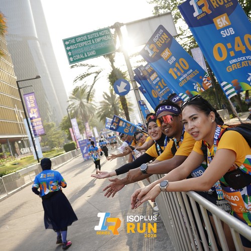Race photo from ISOPLUS RUN 2026 - JAKARTA