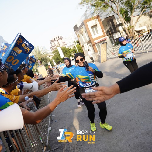 Race photo from ISOPLUS RUN 2026 - JAKARTA