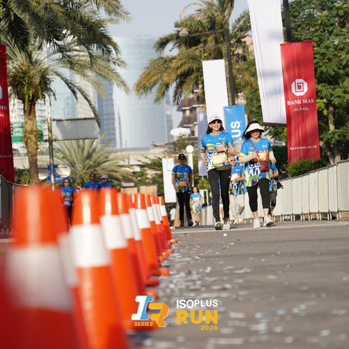 Race photo from ISOPLUS RUN 2026 - JAKARTA